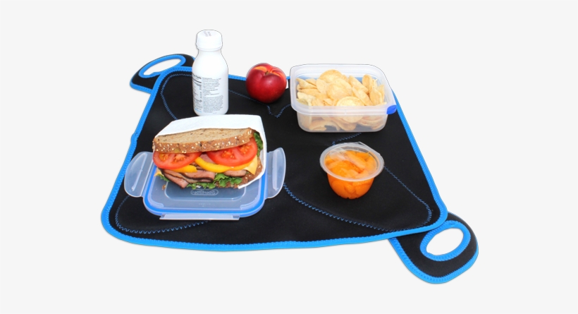 Flatbox Blue/black - Open, transparent png #6992931