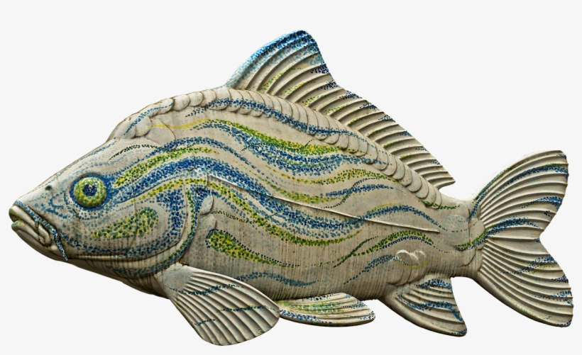 Carp Fish Sculpture, transparent png #6993433