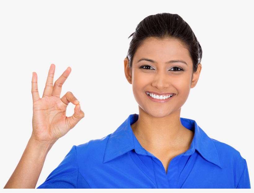 Mujer Sonriendo Png, transparent png #6994356