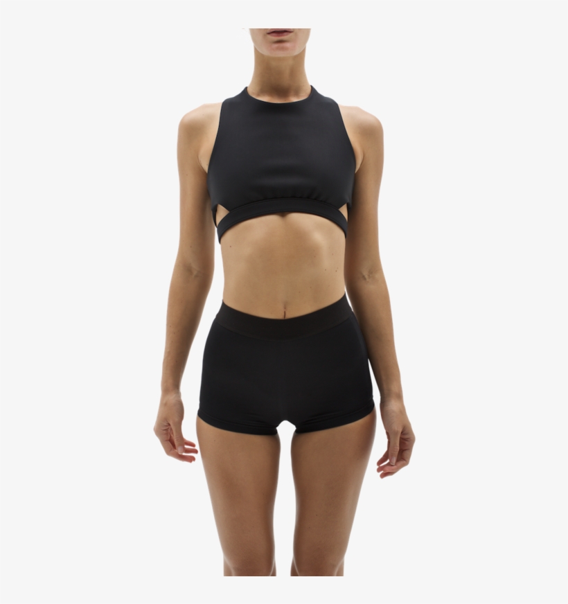 Osa Shorts Black, transparent png #6995314