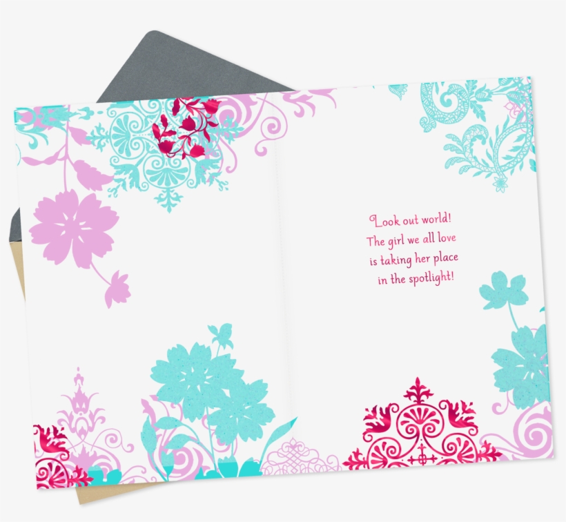 More Wonderful Than Ever 15th Birthday Card, transparent png #6995355