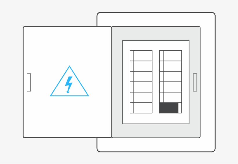 Go To Your Home's Breaker Or Fuse Box And Turn Off, transparent png #6995629
