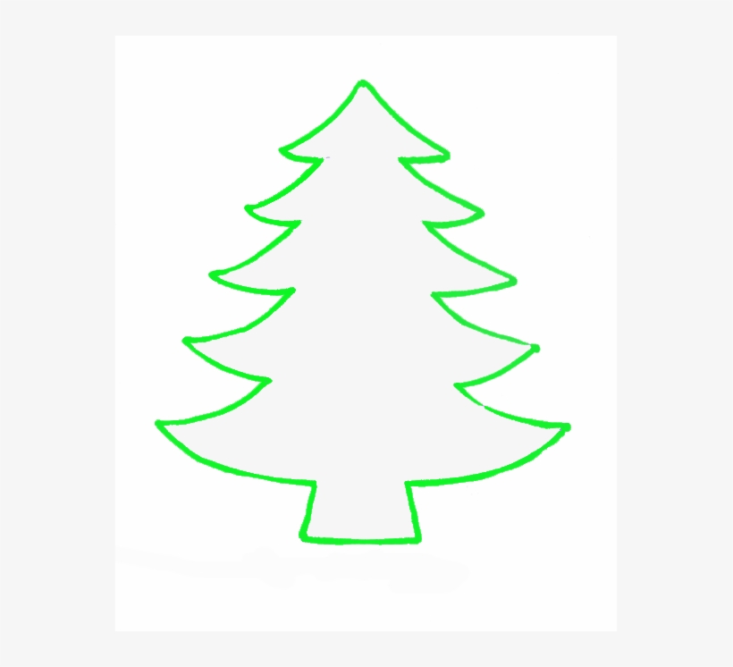 Plantilla Arbol Navidad By Noemimolina, transparent png #6996352