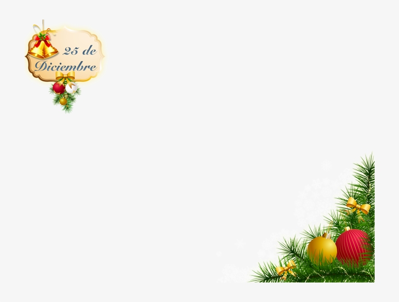 Decoraciones De Navidad En Png, transparent png #6996694