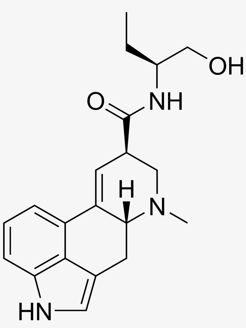 Methylergonovine Chemical Structure, transparent png #6998385