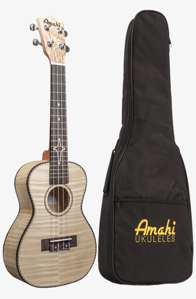 Concert Flamed Maple Uke, transparent png #6998472