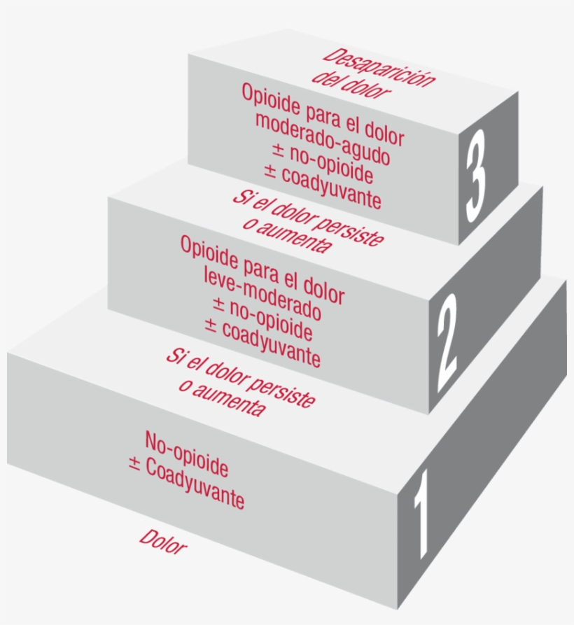 Escalera Analgésica De La Oms De Tres Peldaños, transparent png #6998520