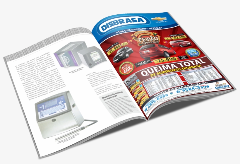 Disbrasa Anúncio Revista Em Dia, transparent png #6999445