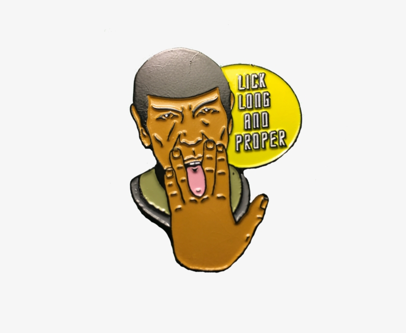 Lick Long & Proper Pin, transparent png #6999746