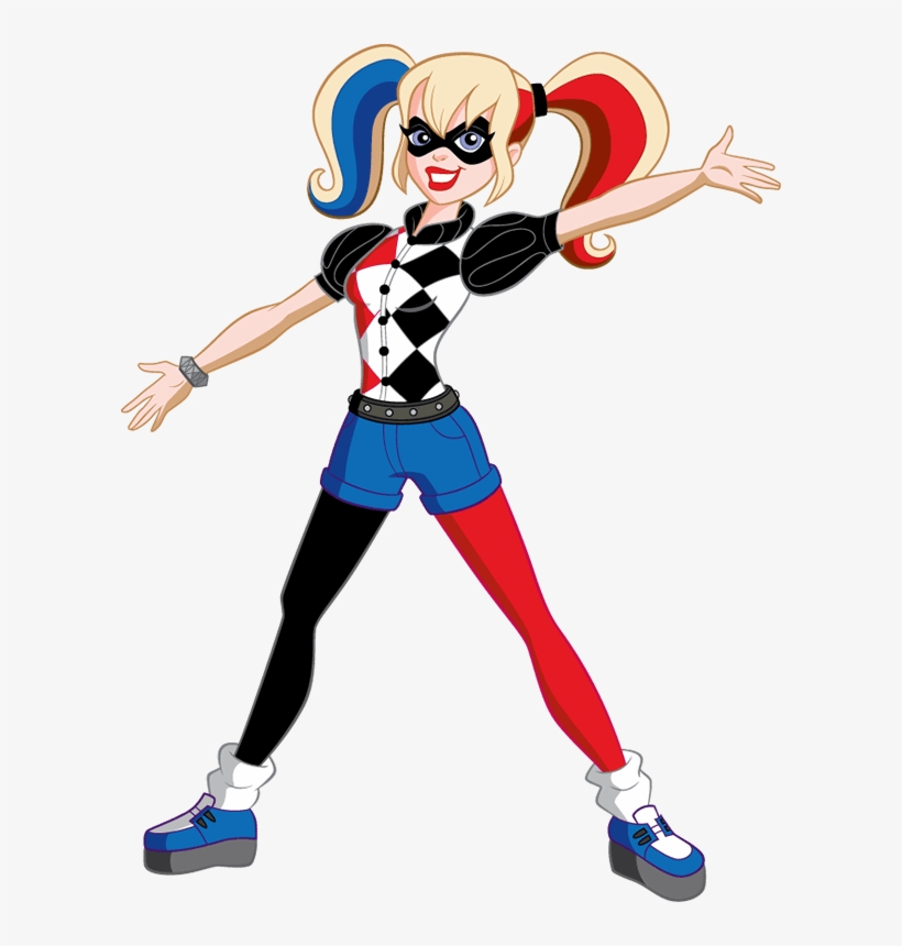 Harley Quinn - Dc Superhero Girls Personajes, transparent png #70026