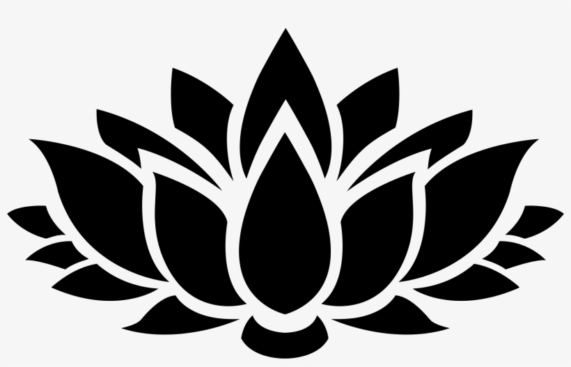 This Free Icons Png Design Of Lotus Flower Silhouette, transparent png #70298
