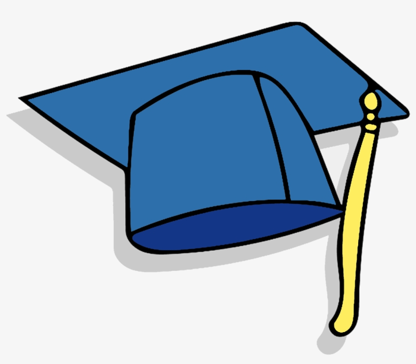 Graduation Cap Icon Clipart - Graduation Cap Clipart Blue, transparent png #70320