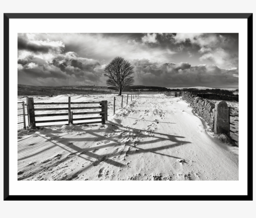 Redmires Snow - Redmires Reservoirs, transparent png #70780