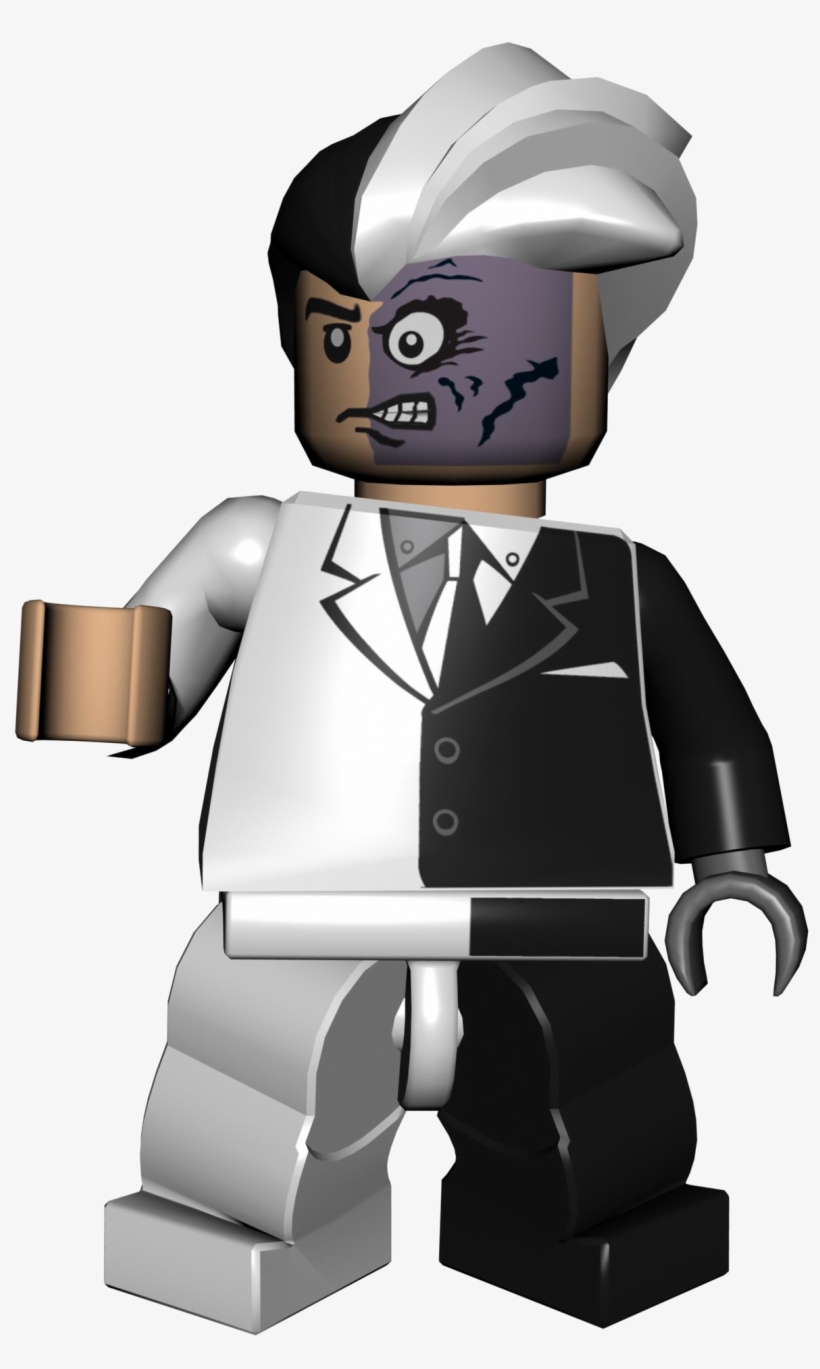 Two-face Harvey Dent Lego Batman - Lego Batman Two Face, transparent png #70994