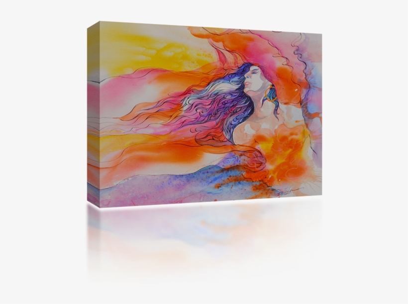 Your Bluetooth Sound Art™ Canvas Uses The Company's - Modern Art, transparent png #71829