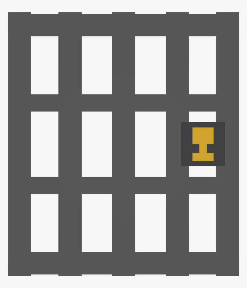 Jail Door - Unturned Jail Door, transparent png #71832