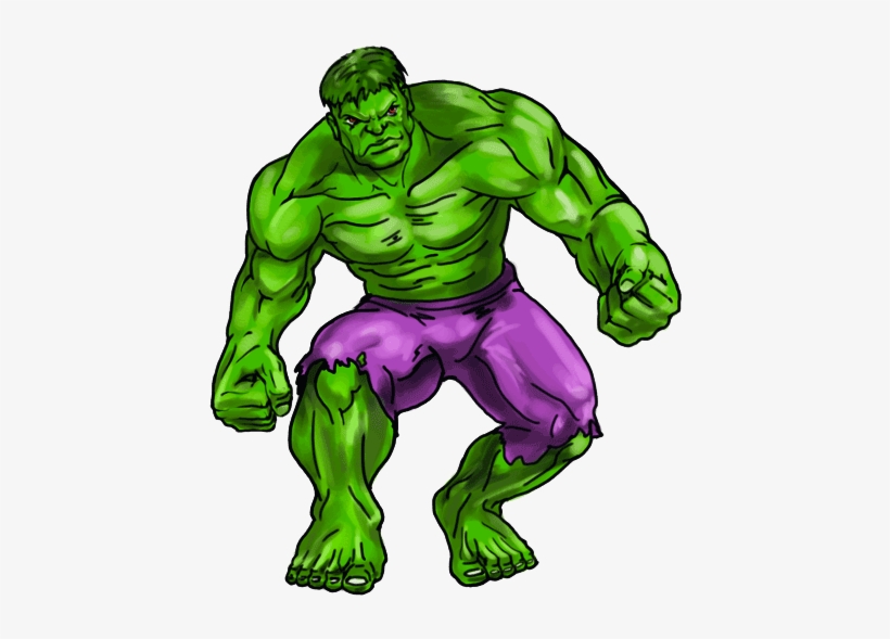Hero Drawing Hulk - Incredible Hulk Clipart, transparent png #71966
