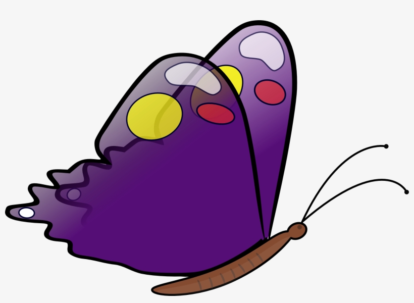 Purple Butterfly Svg Clip Arts 600 X 410 Px, transparent png #72200