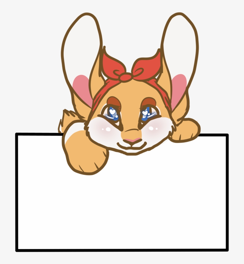 Cat Text Box Red Fox Animal Clip Art - Text Box Cute Png, transparent png #72262