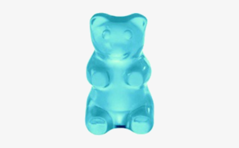 Blue Gummy Bear - Gummy Bear White Background, transparent png #72331
