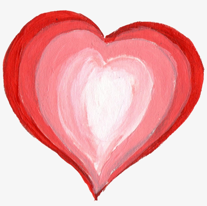 Free Download - Heart Paint Png, transparent png #72352