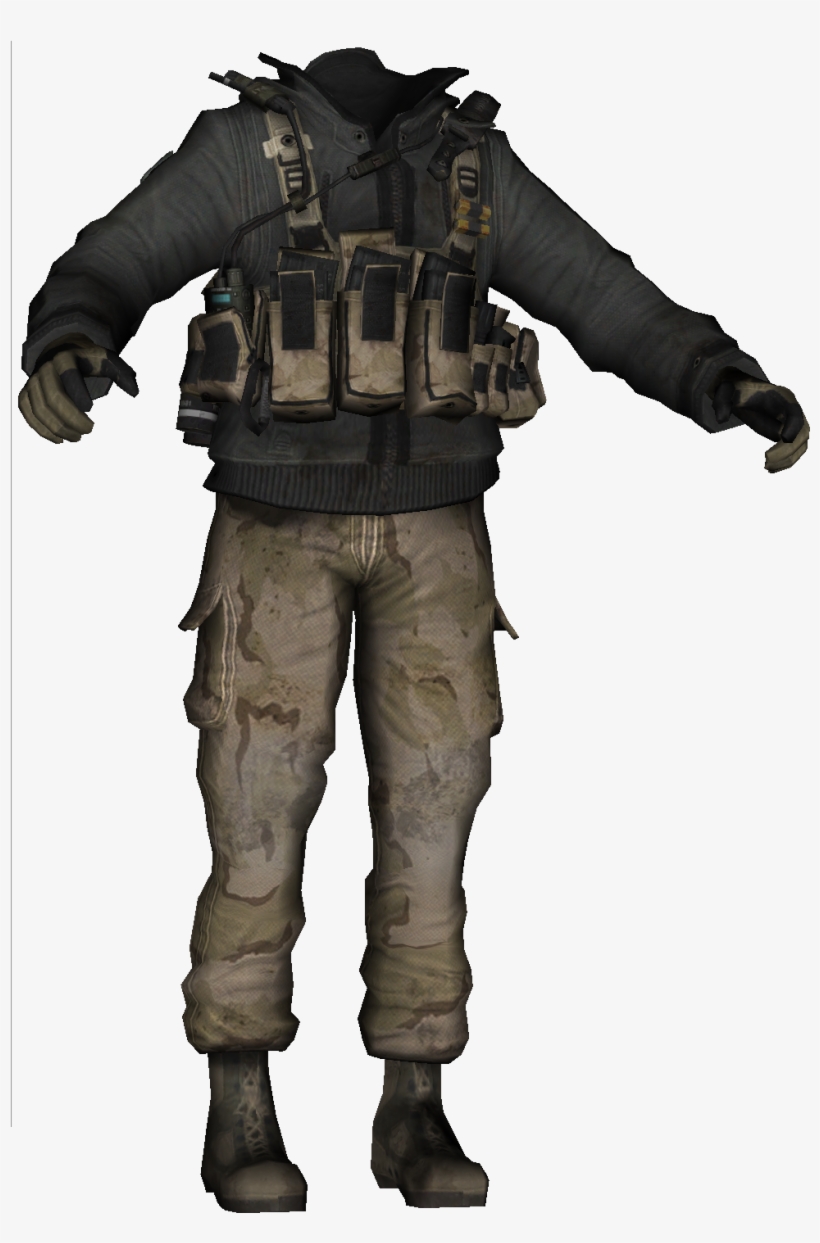 Tf141 Desert Assault A Mw2 - Task Force 141 Soldier, transparent png #72582