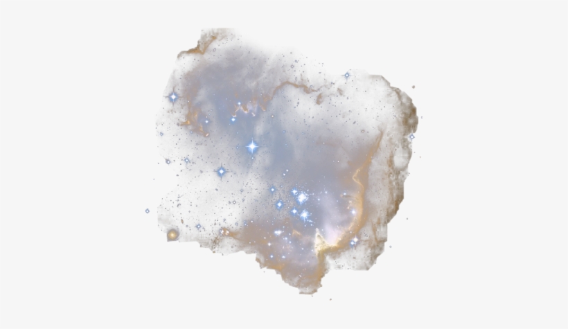 Transparent Gold Blue Stars Galaxy Sticker Freetoedit - Watercolor Paint, transparent png #72606