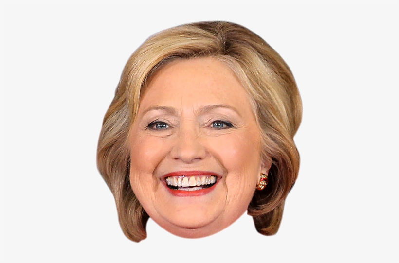 Who Is The True New Yorker - Hillary Clinton Head Transparent, transparent png #72671