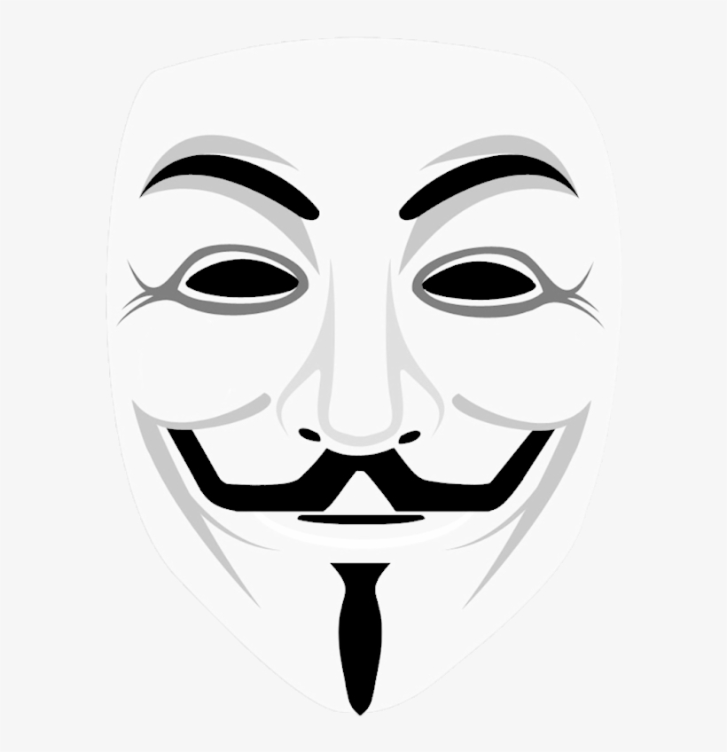Anonymous - Anonymous Mask Png, transparent png #72673