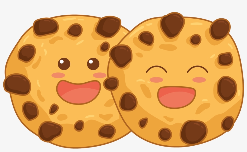 Cookie Png Transparent Free Images - Smiling Chocolate Chip Cookie, transparent png #72696