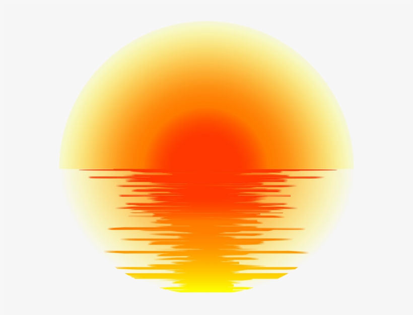 Sunset Effect Png Transparent Clip Art - Circle, transparent png #72829