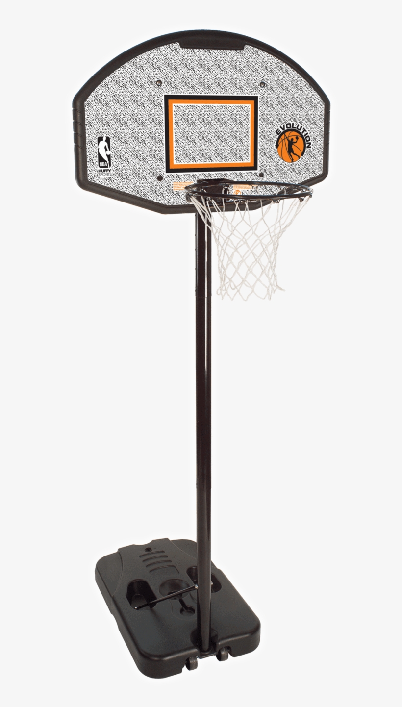 Spalding 44" Eco-composite Portable Basketball Hoop - Indoor Mini Basketball Hoop With Stand, transparent png #72872