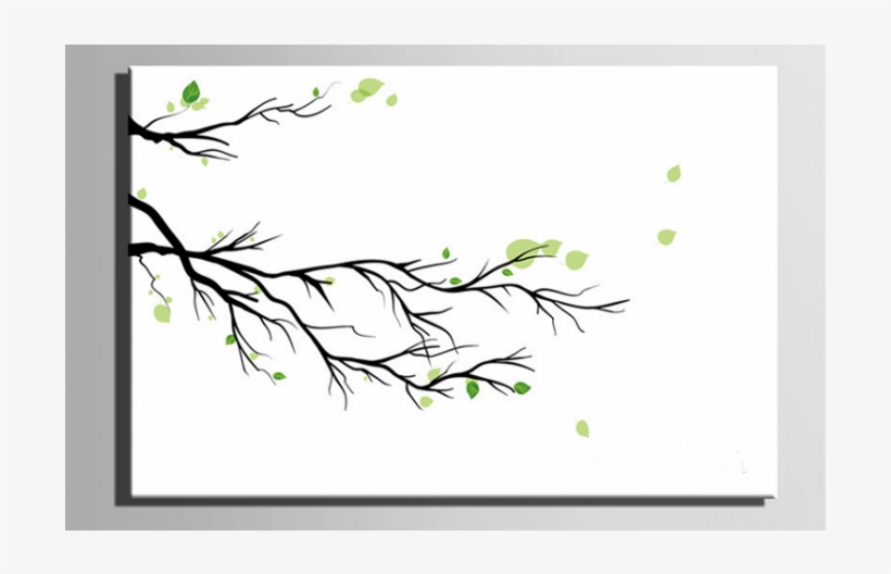 Fingerprint Canvas Wedding Fingerprint Tree Branch, - Wedding Tree Canvas, transparent png #72889