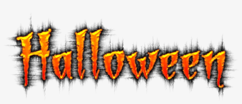 Halloween Word Hayride Clipart - Halloween Word Art Png, transparent png #73150