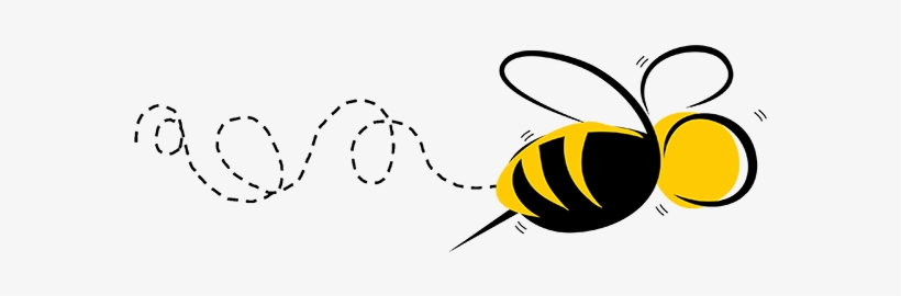 Flying-bee - Bee Png, transparent png #73332