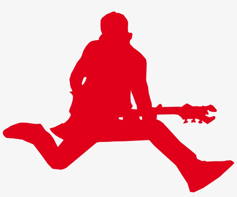 This Free Icons Png Design Of Rock Star With Guitar, transparent png #73398