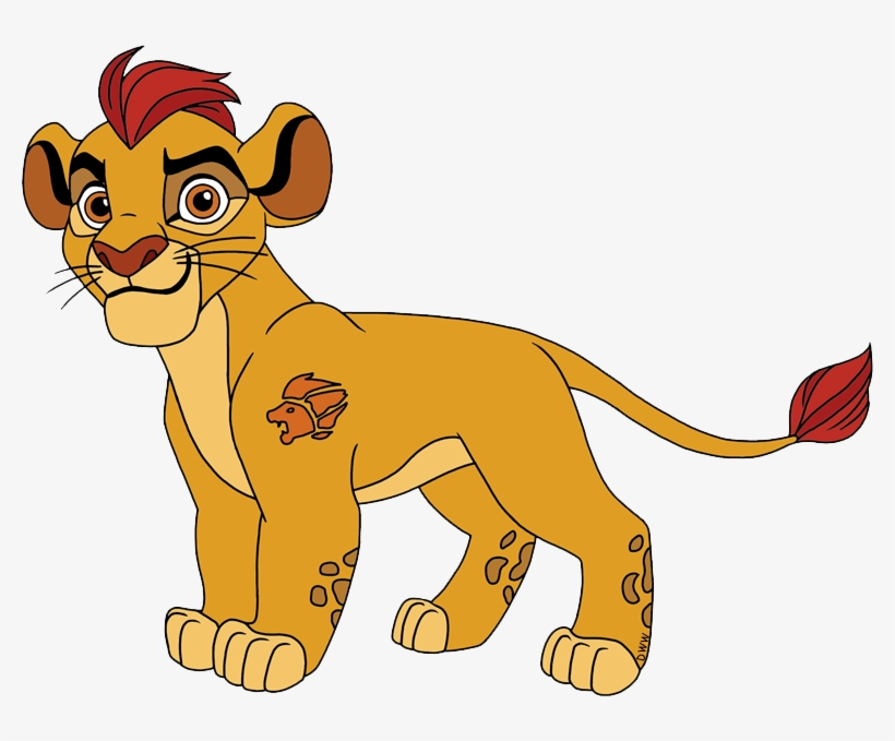 The Fat Lion King, Vector Png, Little Lion, Lovely - Kion Lion Guard Clipart, transparent png #73611