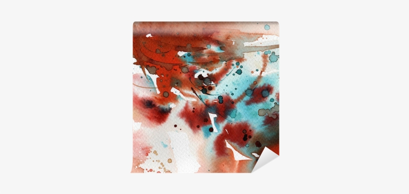 Watercolor Background For Websites Wall Mural • Pixers® - Modern Art, transparent png #73728