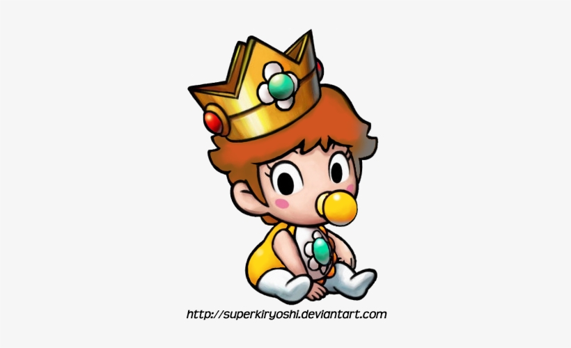 Baby Daisy Princess Peach Game, Princess Peach Mario - Mario And Luigi Partners In Time Art, transparent png #73770