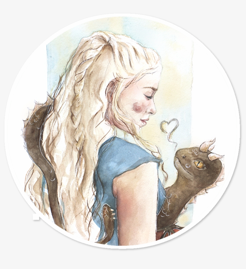 Transparent Stock Adesivo Fucking De Camila Averbeck - Daenerys Dracarys Drawing, transparent png #73854