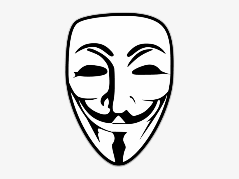 Free Png Anonymous Mask Png Images Transparent - Anonymous Mask Logo Png, transparent png #73855