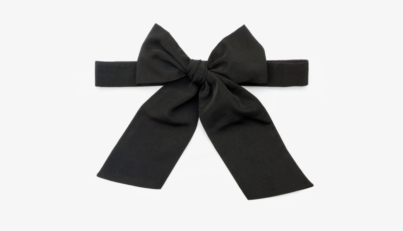 Black Bow Ribbon Png Picture - Portable Network Graphics, transparent png #73995
