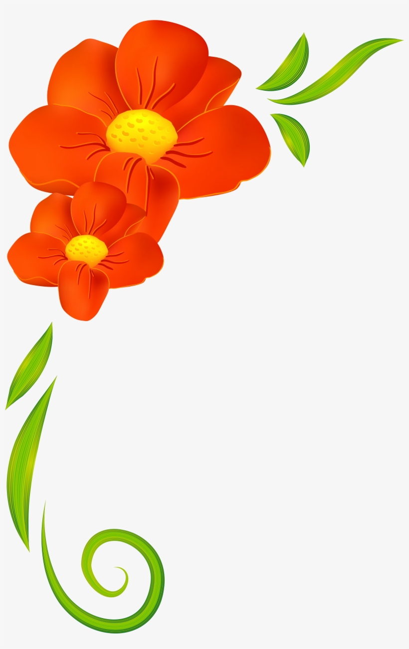 Blue Flower Clipart Decorative, transparent png #74066