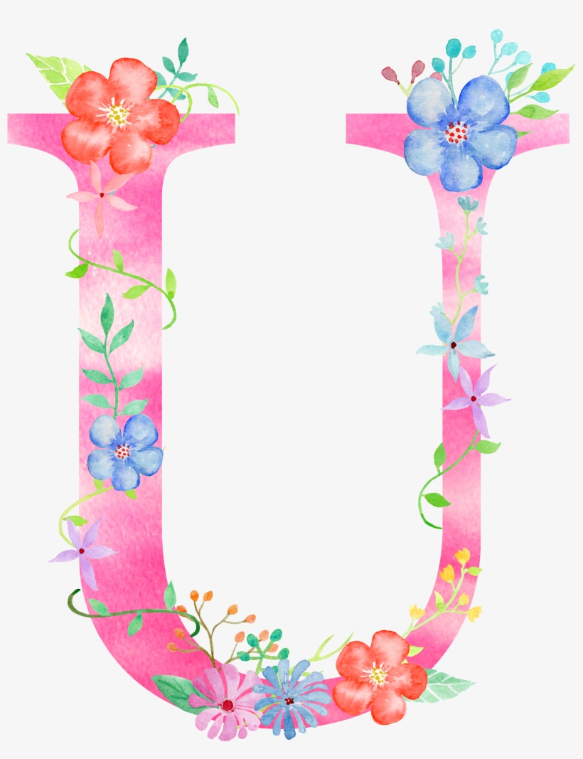 Find This Pin And More On Watercolour Lettering By - Letter, transparent png #74087