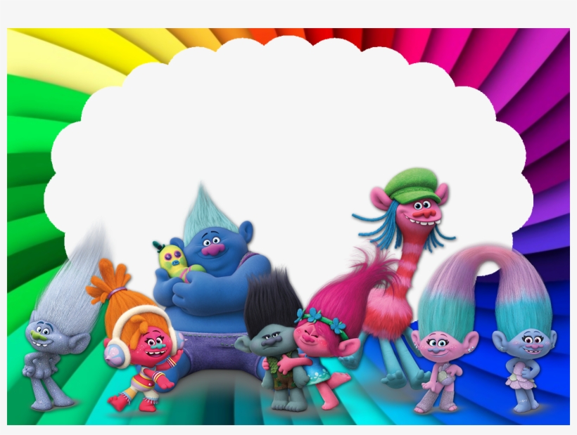 Trolls Convite Free Transparent Png Download Pngkey