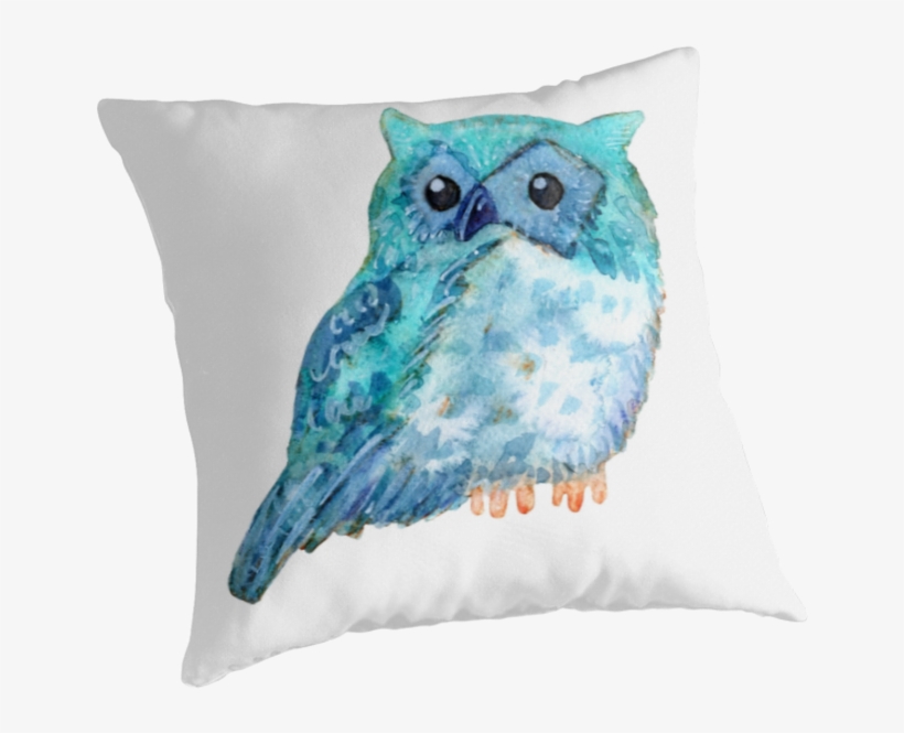 Sweet Watercolor Owl - Watercolor Painting, transparent png #74371