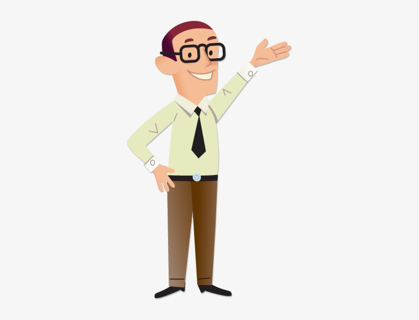 Flat Design Teacher Png, transparent png #74397