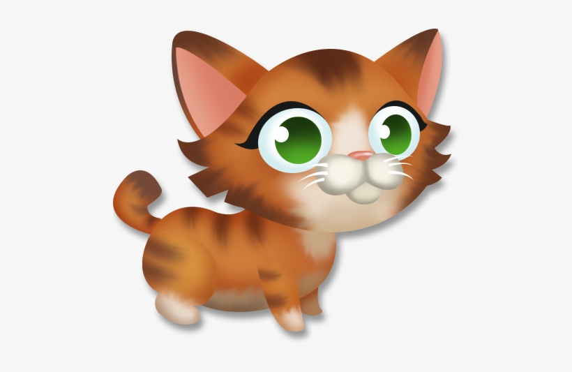 Tabby Kitten - Hay Day Cat, transparent png #74644