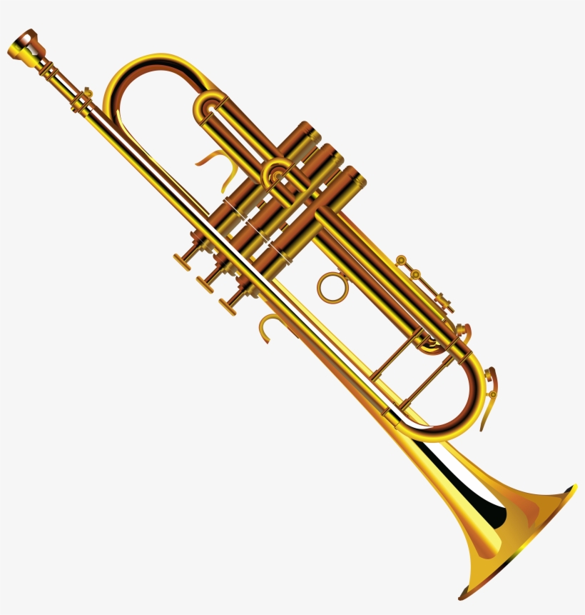 Trumpet Png Clipart - Trumpet Png, transparent png #74708