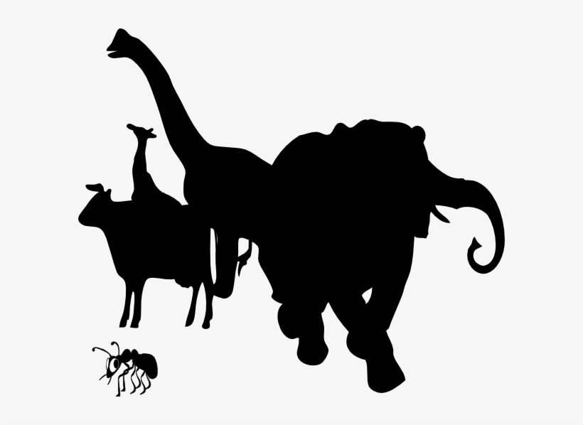 Animals Silhouette Clip - Animals Silhouette Png, transparent png #75279